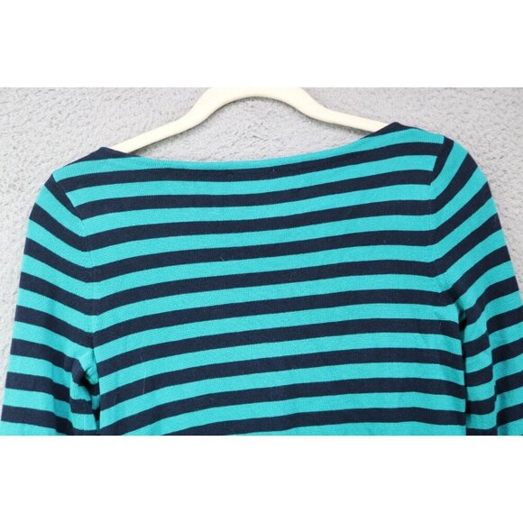 J. Jill Striped 3/4 Sleeve Knit Sweater-Size XS/Petite-Stretchy - Picture 8 of 8